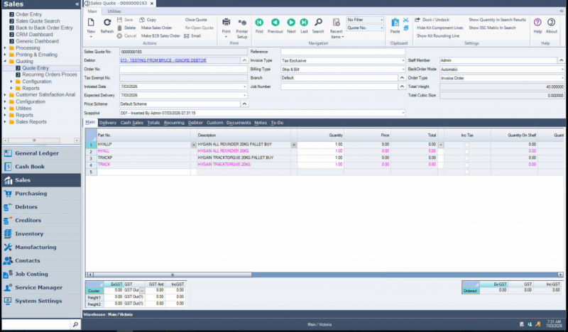 2026-03-07 saved quote with no price adjustment.png